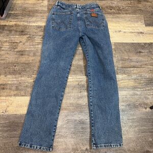 Vintage Wrangler Jeans Size 7/32 mid rise Boot Cut RN 130273